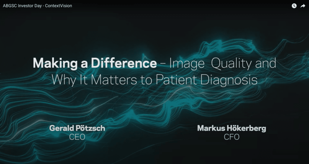Making a Difference – Image Quality and Why It Matters to Patient Diagnosis.